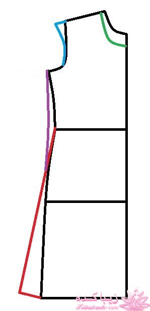 آموزش دوخت مانتو تابستانی